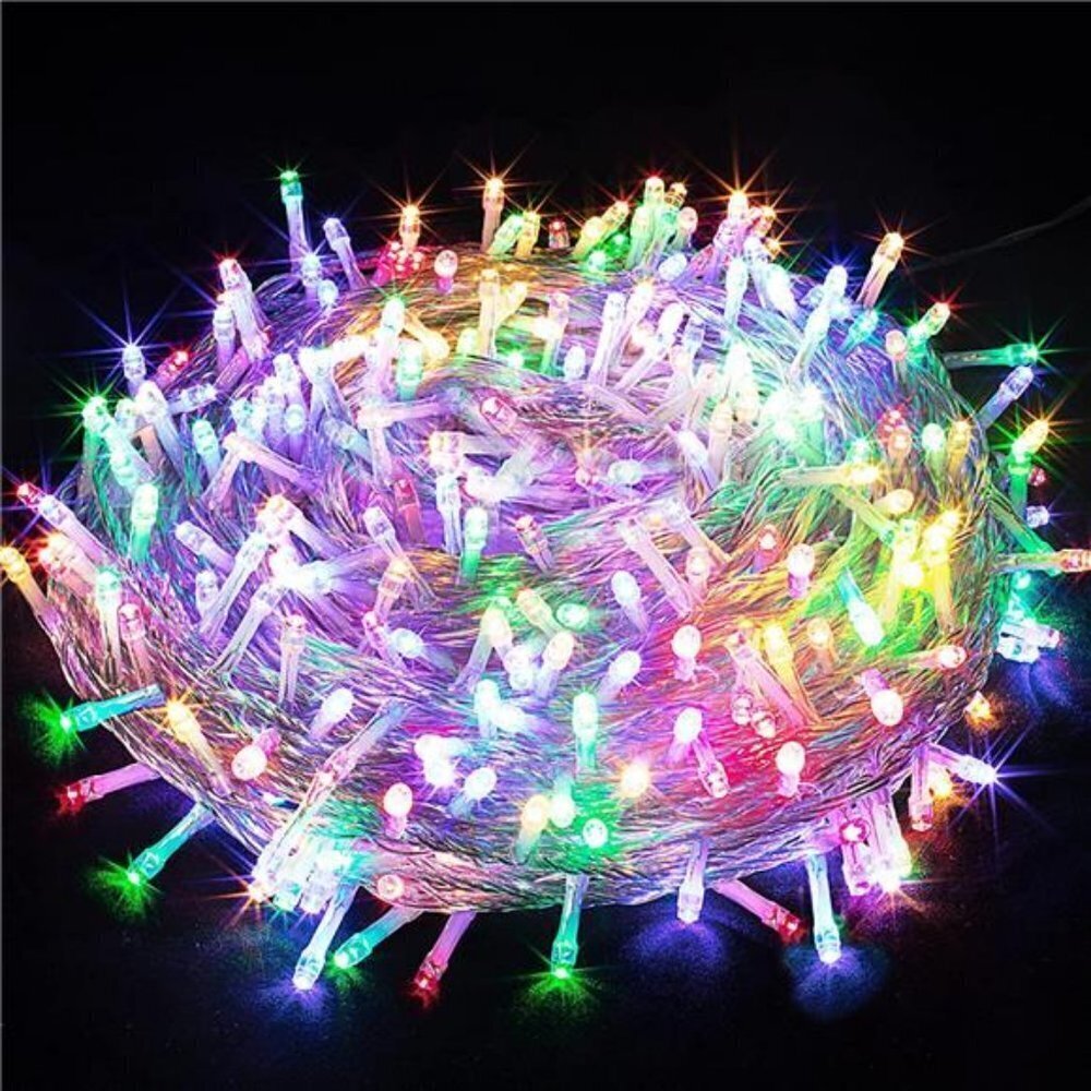 Cool White LED String Lights 360 Bulbs 117.8ft Indoor Outdoor